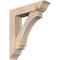 Ekena Millwork Imperial Traditional Smooth Bracket w/ Offset Brace, Douglas Fir, 7 1/2"W x 32"D x 36"H BKT0806X32X36IMP01SDF - alternate 1